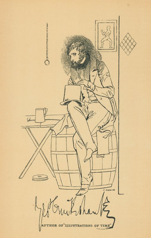 George Cruikshank autorstwa Daniel Maclise