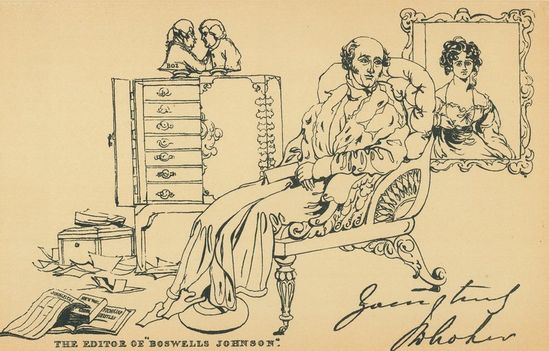 John Wilson Croker autorstwa Daniel Maclise