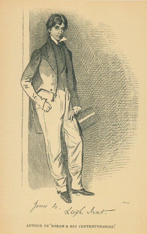 Leigh Hunt autorstwa Daniel Maclise