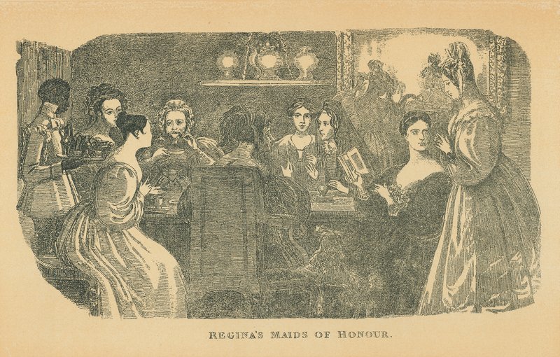 Pokojówki Reginy autorstwa Daniel Maclise