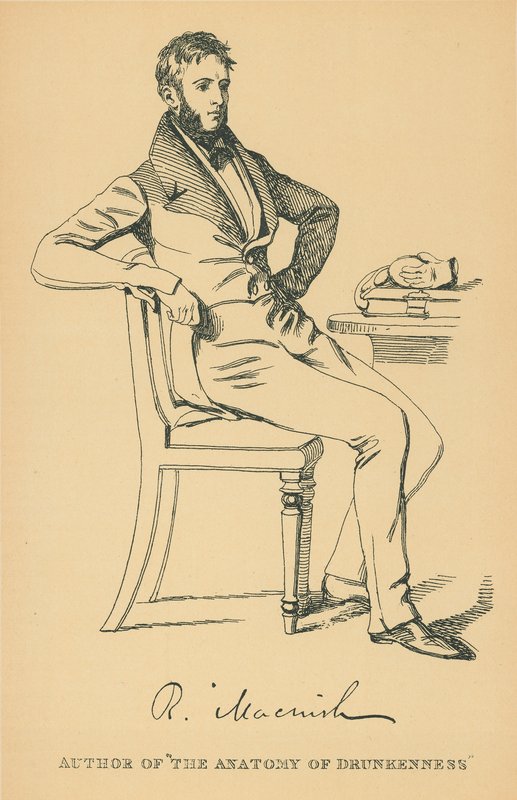 Robert Macnish autorstwa Daniel Maclise