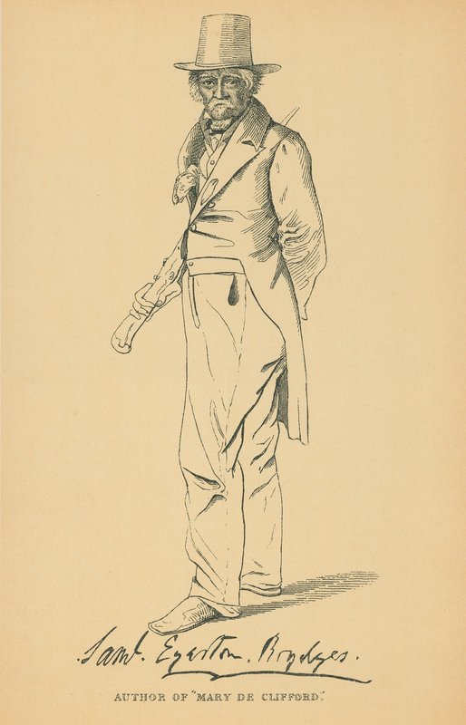 Sir Egerton Brydges autorstwa Daniel Maclise