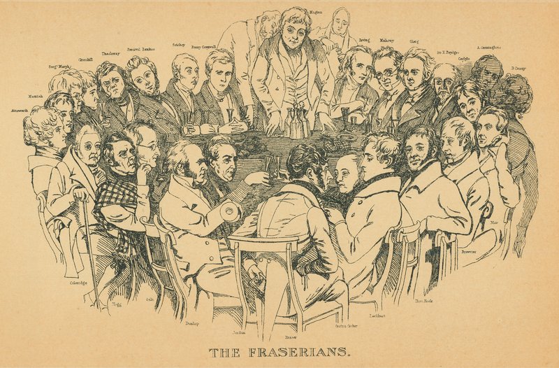 Fraserianie autorstwa Daniel Maclise