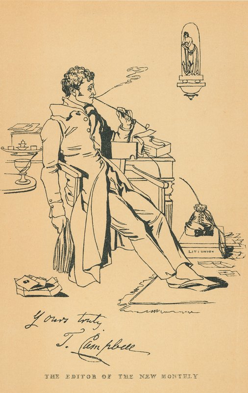 Thomas Campbell autorstwa Daniel Maclise