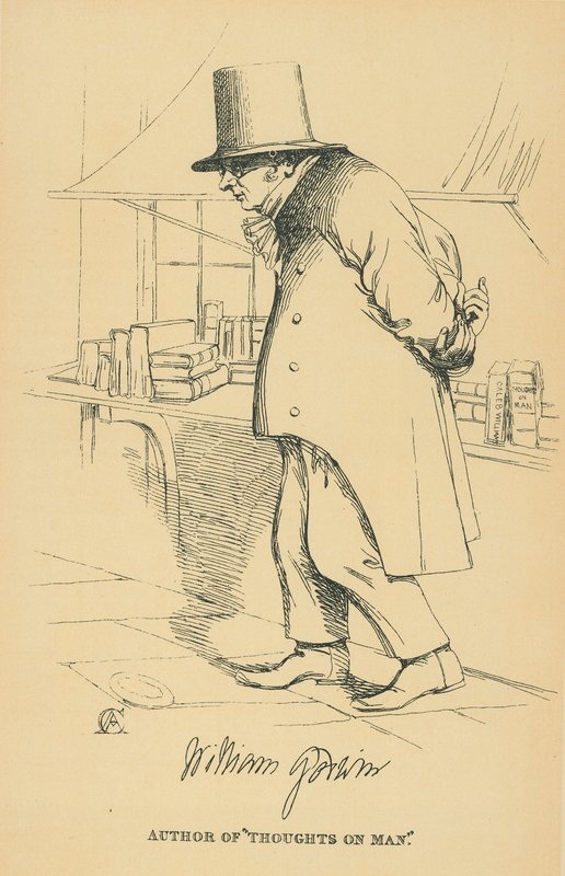 William Godwin autorstwa Daniel Maclise