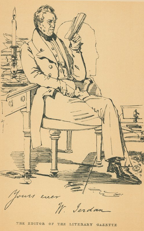 William Jerdan autorstwa Daniel Maclise