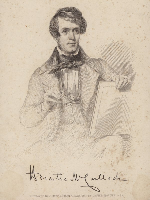 Horatio McCulloch autorstwa Daniel Macnee