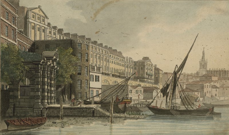 Water Gate, York Budynki, Londyn autorstwa Daniel Turner