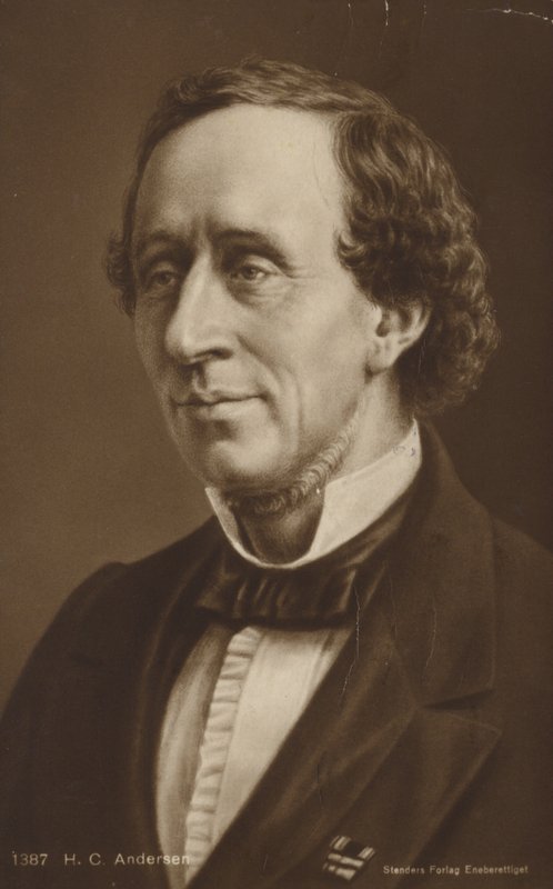 Hans Christian Andersen (1805-1875), duński pisarz i poeta autorstwa Danish School