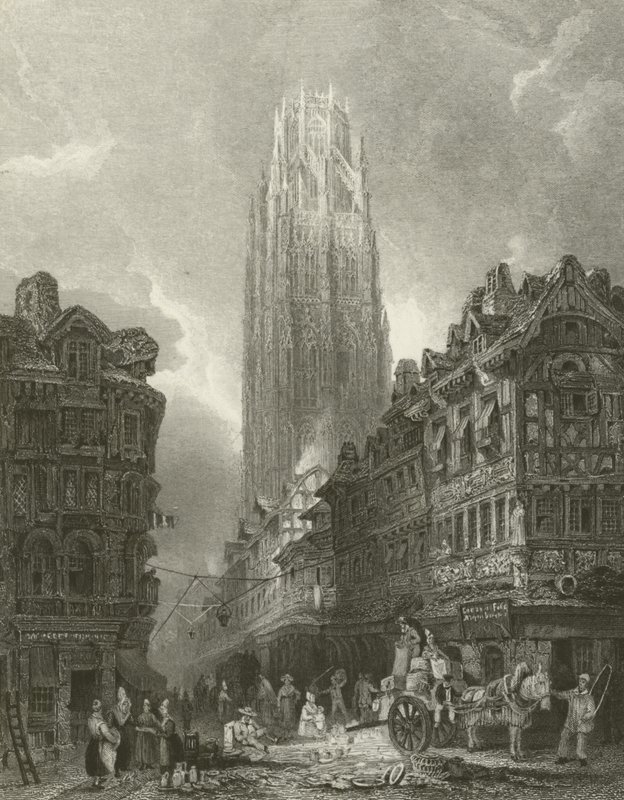 Rouen autorstwa David Roberts