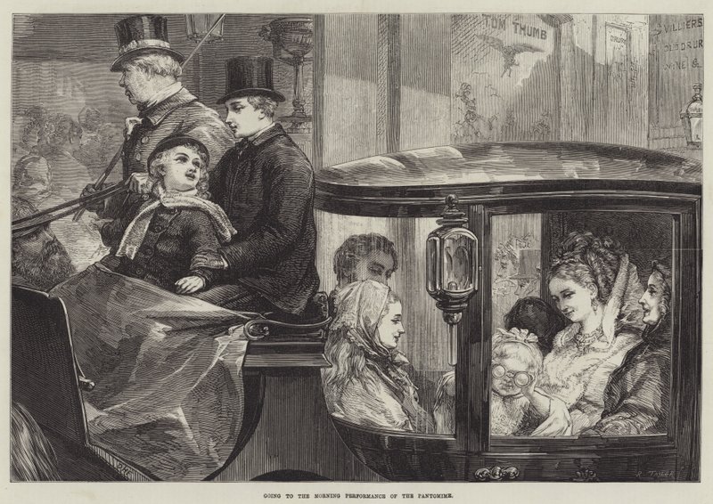 Idąc na poranne przedstawienie pantomimy autorstwa David Henry Friston