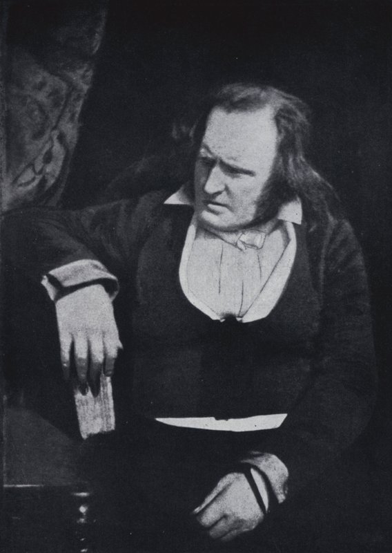 Autor, profesor John Wilson (Christopher North) (zdjęcie czarno-białe) autorstwa David Octavius (after) Hill