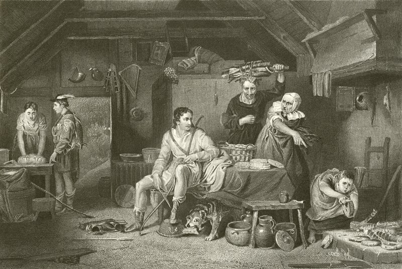 Alfred w domku Netherd