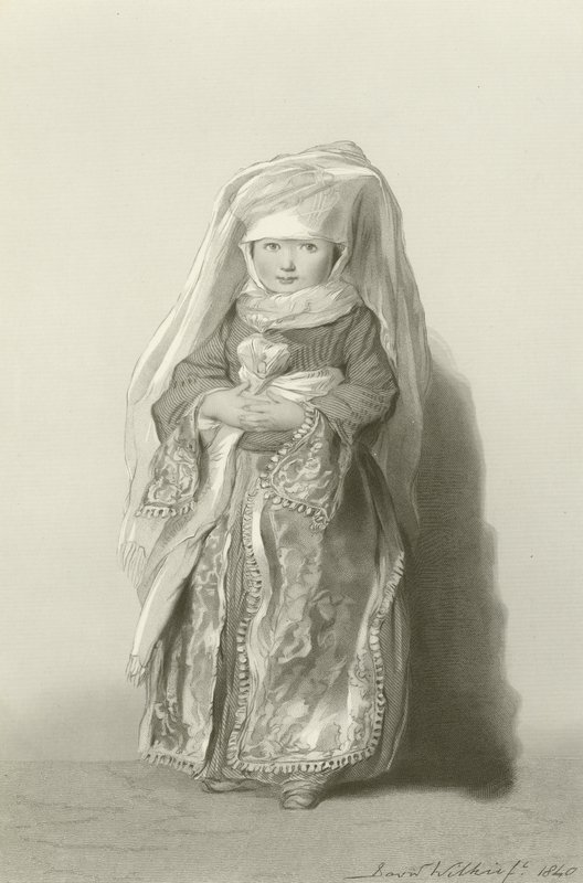 Córka admirała Walkera autorstwa David Wilkie