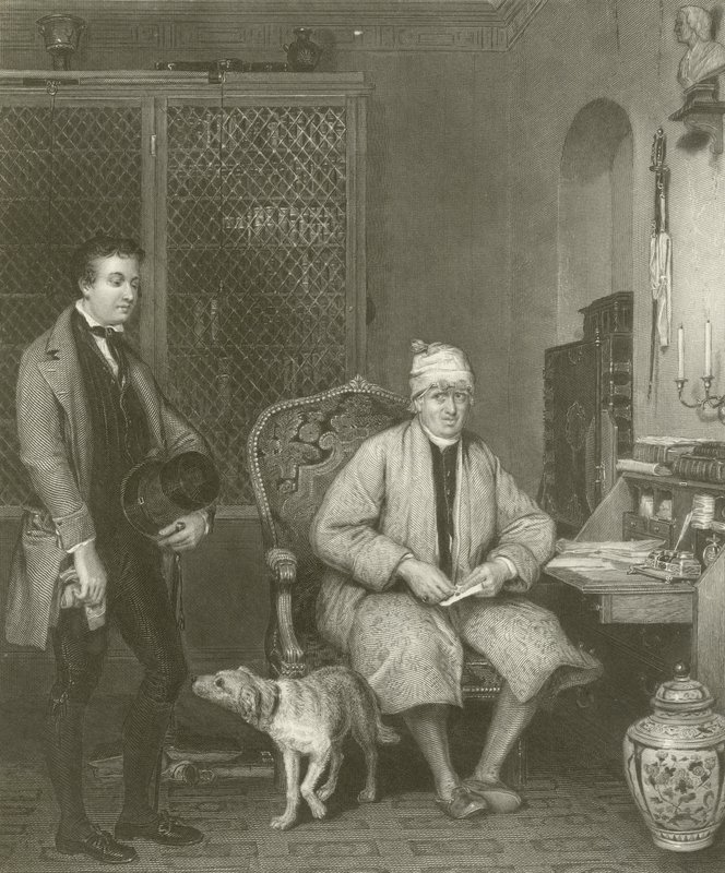 List wprowadzający autorstwa David Wilkie