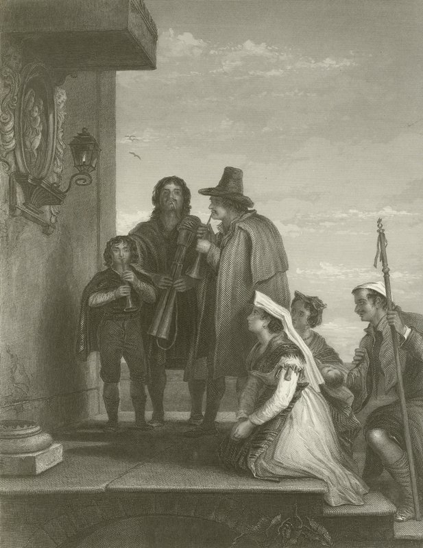 Pifferari autorstwa David Wilkie
