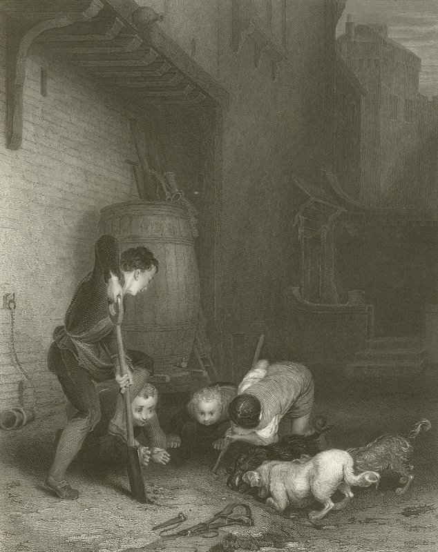 Łowcy szczurów autorstwa David Wilkie
