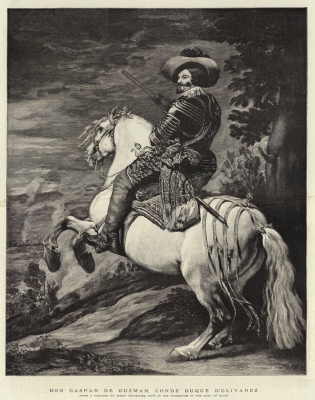 Don Gaspar de Guzman, hrabia Duque D