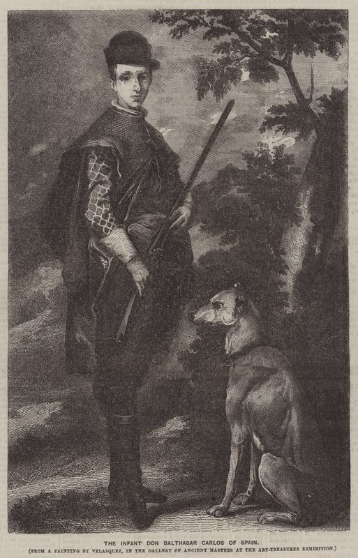 Niemowlę Don Balthasar Carlos z Hiszpanii autorstwa Diego Velázquez