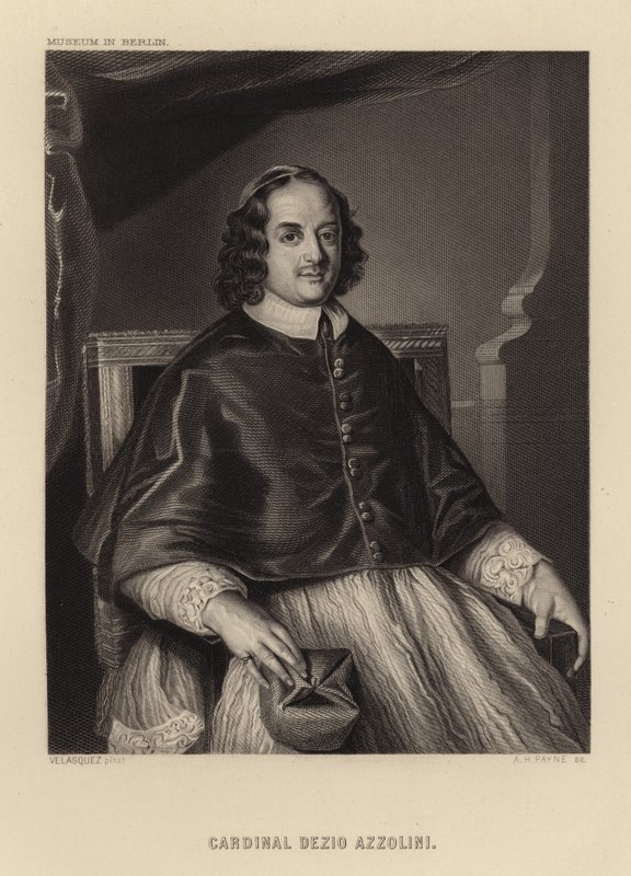 Kardynał Dezio Azzolini autorstwa Diego Velázquez