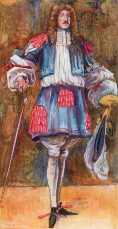 Człowiek czasów Karola II 1660-1685 autorstwa Dion Clayton Calthrop
