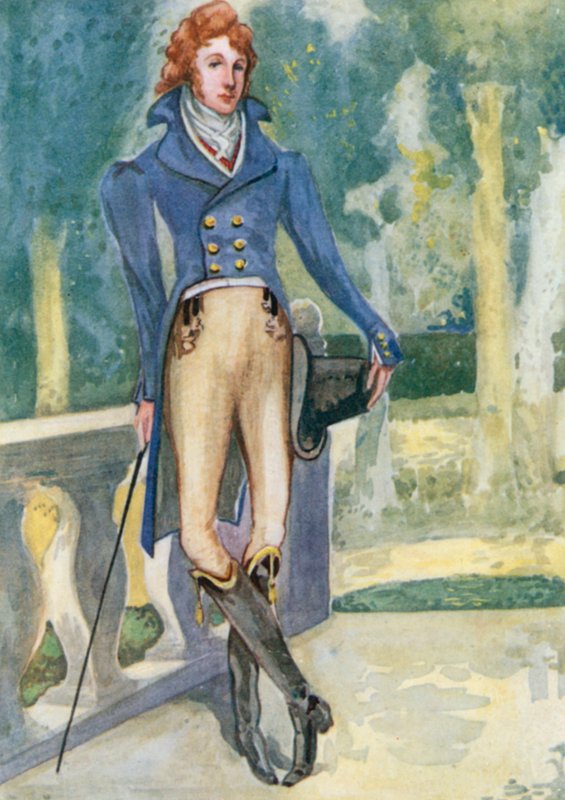 Jurgio IV laikų žmogus 1820-1830polis autorstwa Dion Clayton Calthrop