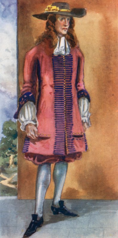 Człowiek czasów Jakuba II 1685-1689 autorstwa Dion Clayton Calthrop