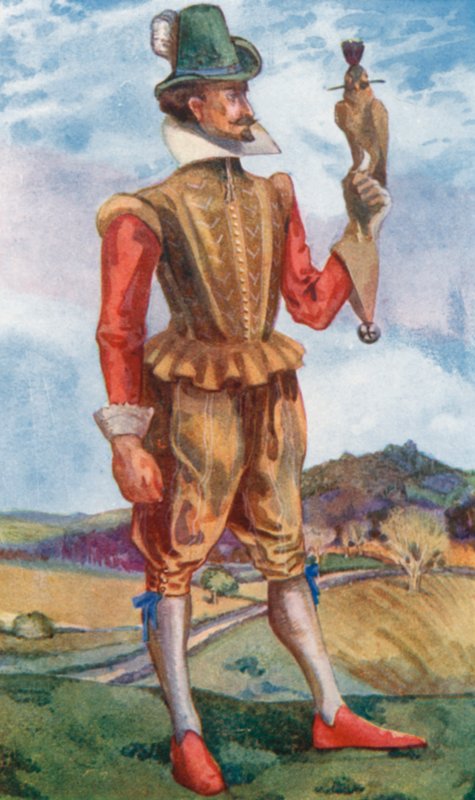 Człowiek czasów Jakuba I 1603-1625 autorstwa Dion Clayton Calthrop