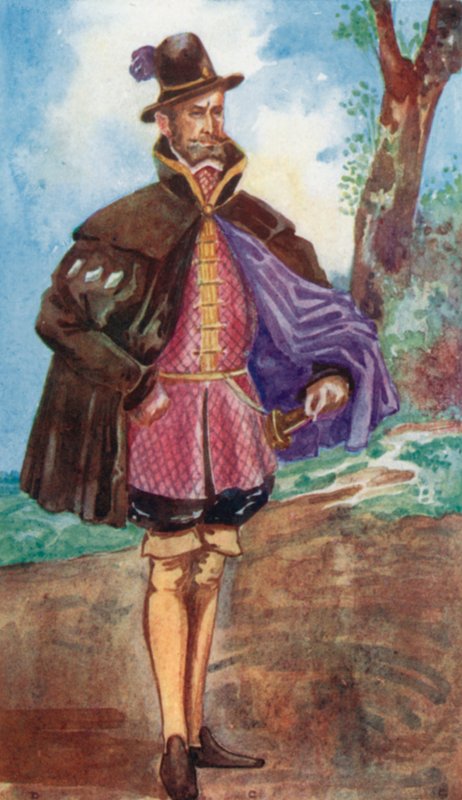Człowiek Czasu Maryi 1553-1558 autorstwa Dion Clayton Calthrop
