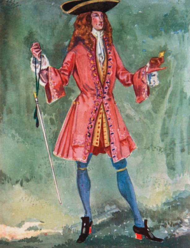 Człowiek czasów królowej Anny 1702-1714 autorstwa Dion Clayton Calthrop