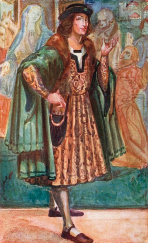 Człowiek czasów Ryszarda III 1483-1485 autorstwa Dion Clayton Calthrop
