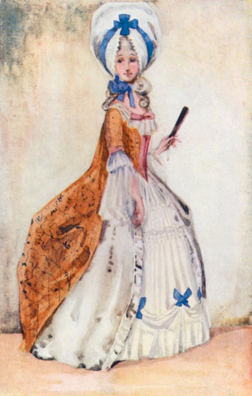 Kobieta czasów Jerzego III 1760-1820 autorstwa Dion Clayton Calthrop