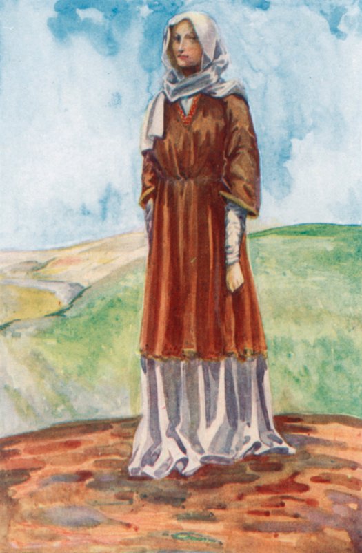 Kobieta z czasów Wilhelma I 1066-1087 autorstwa Dion Clayton Calthrop