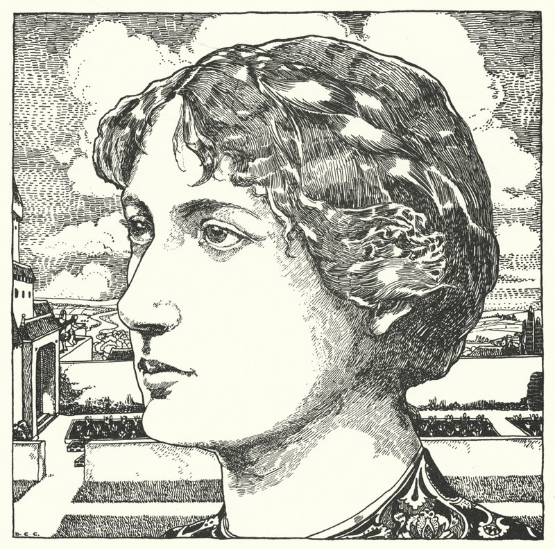 Dobra ciotka (rycina) autorstwa Dion Clayton Calthrop