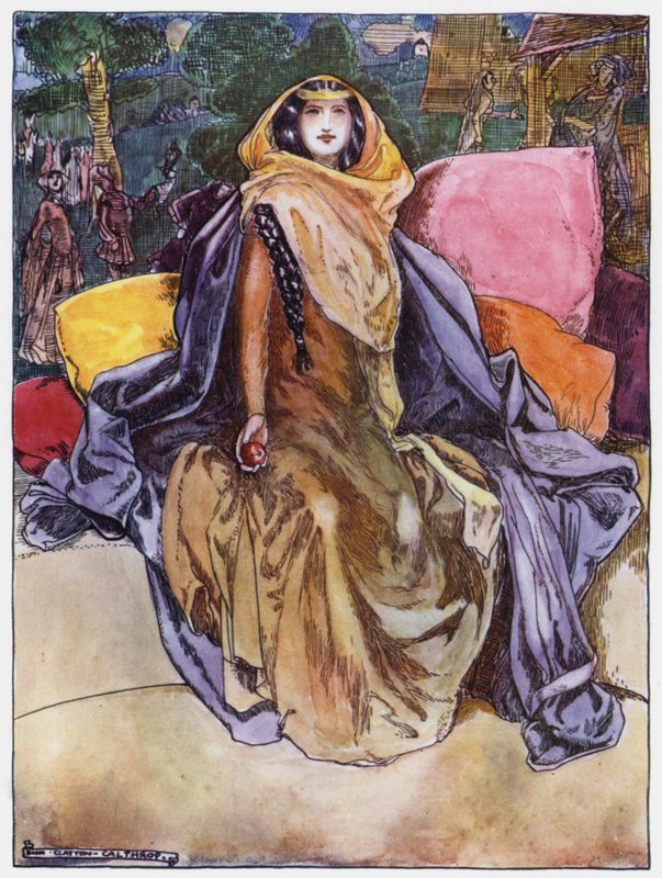 Zła królowa autorstwa Dion Clayton Calthrop