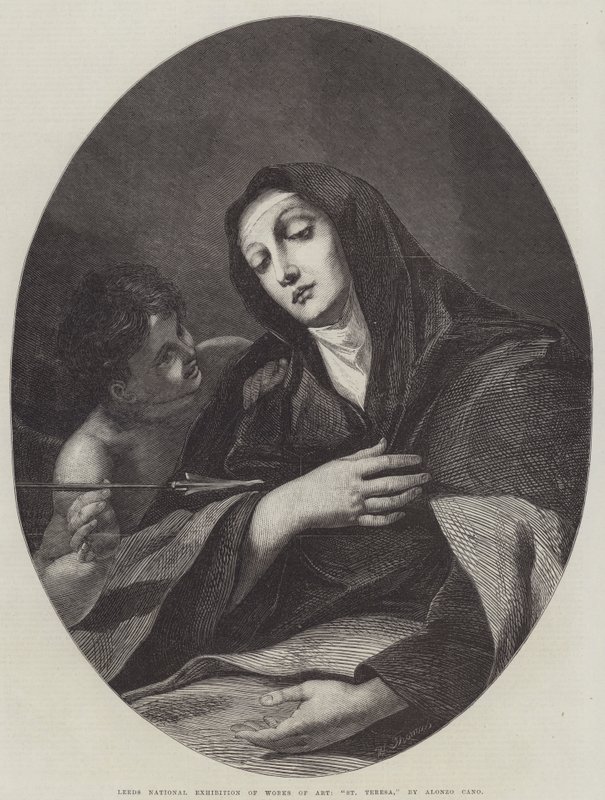 Św. Teresa autorstwa Dirck van Delen