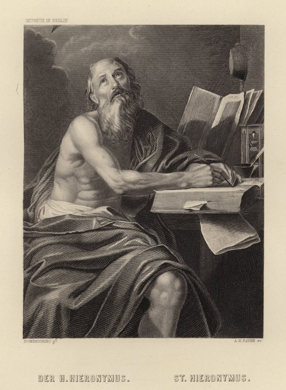 Święty Jerome autorstwa Domenichino
