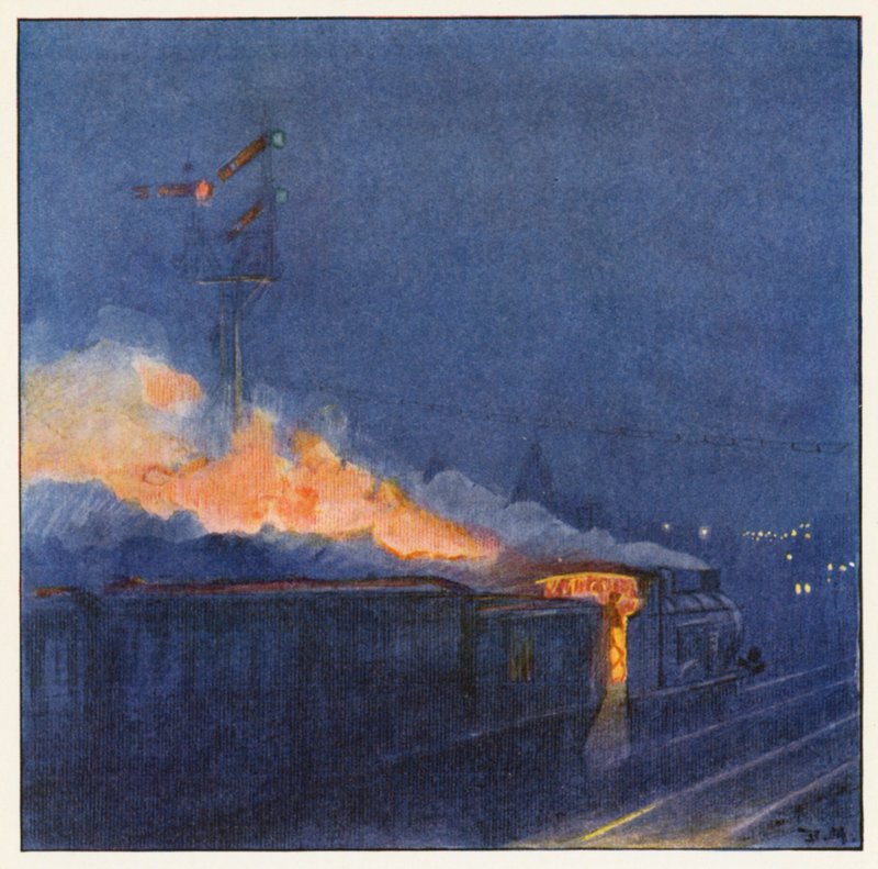 Rudyard Kipling: Pielęgniarki (kolorowa litografia) autorstwa Donald (after) Maxwell