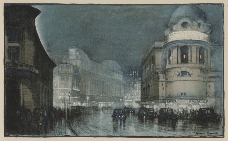Aldwych autorstwa Donald Maxwell