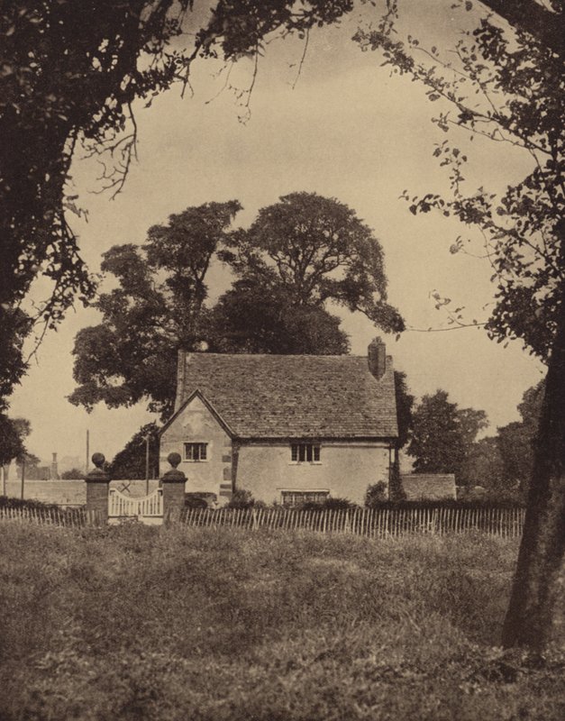 Sulgrave Manor, dom przodków Jerzego Waszyngtona (zdjęcie czarno-białe) autorstwa Donald McLeish