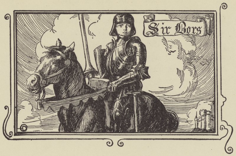 Sir Bors autorstwa Dora Curtis