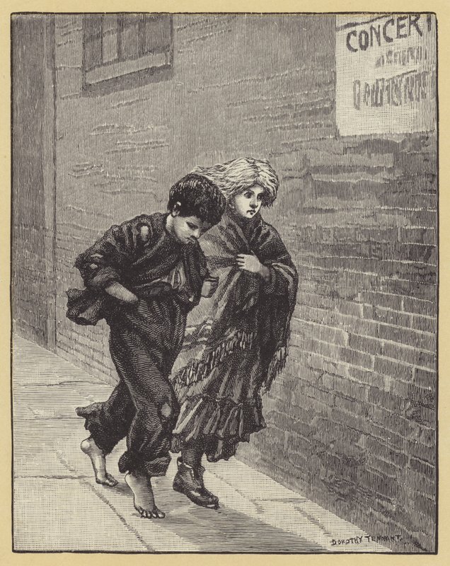 Arabowie z londyńskiej ulicy autorstwa Dorothy Stanley