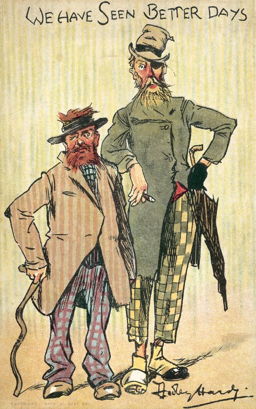 Widzieliśmy lepsze dni autorstwa Dudley Hardy