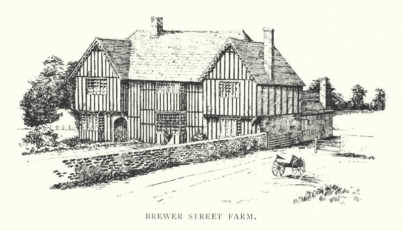 Brewer Street Farm (litografia) autorstwa Duncan Moul