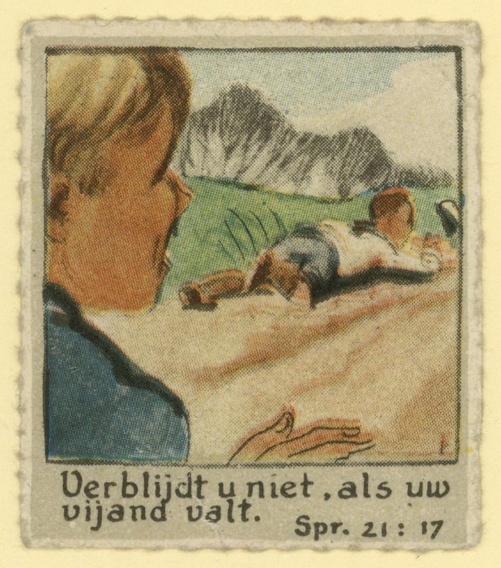 Nie ciesz się, gdy twój wróg upadnie autorstwa Dutch School