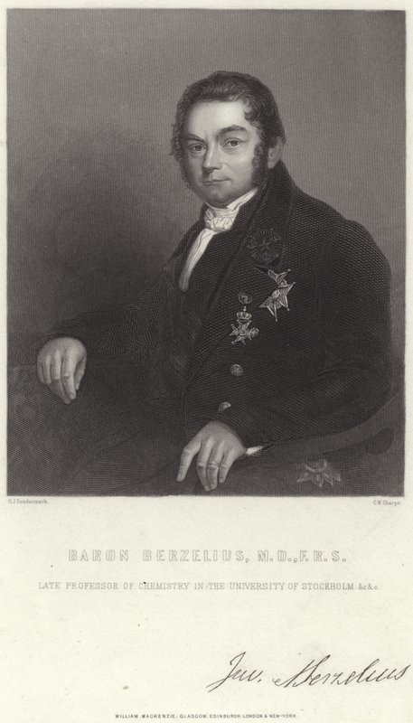 Jons Jacob Berzelius autorstwa Dutch School