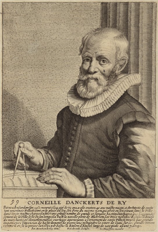 Portret Cornelisa Danckertsa de Ry autorstwa Dutch School