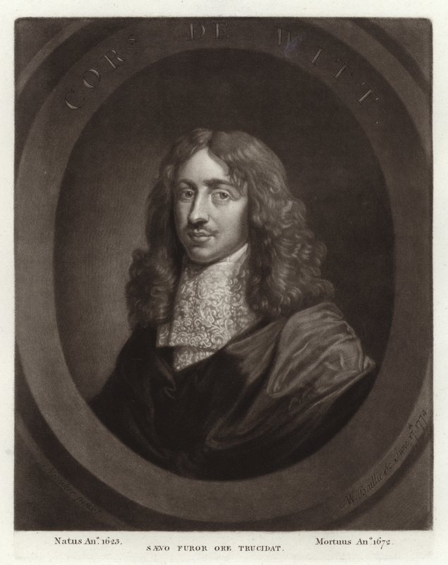 Portret Cornelisa de Witt autorstwa Dutch School