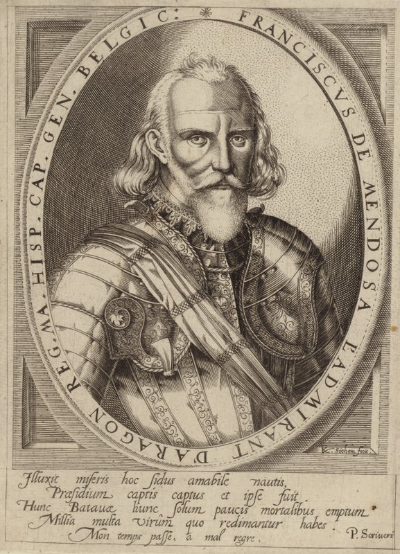 Portret Francesco de Mendoza autorstwa Dutch School