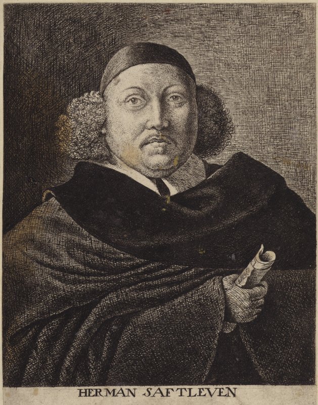 Portret Hermana Saftlena Młodszego autorstwa Dutch School